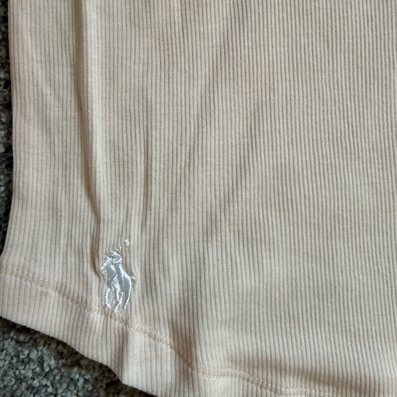 Polo by Ralph Lauren Women's Light Peach Pajama Set - Picture 2 of 3